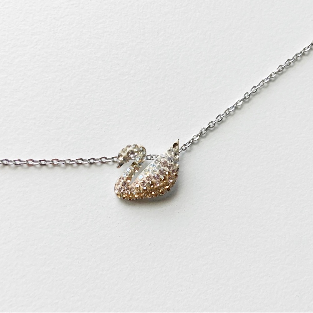 Swarovski Iconic Swan Pendant necklace.